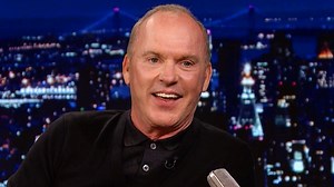 Michael Keaton says a run-in with Jack Nicholson at the gym made him realize he didn’t really need to workout to play Batman in The Flash. | The Tonight Show Starring Jimmy Fallon