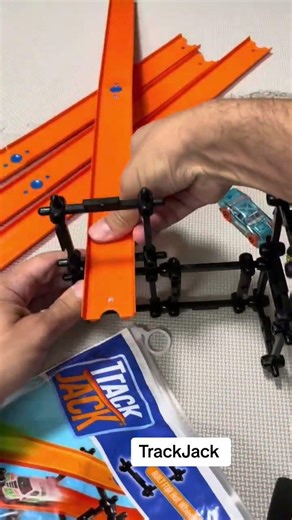 TrackJack makes Hot Wheels more fun with the ultimate track-building system