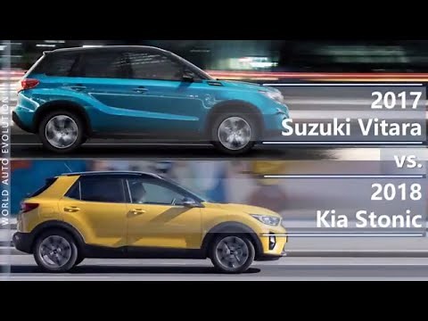 2017 Suzuki Vitara vs 2018 Kia Stonic (technical comparison)
