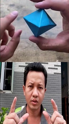 Fun Spinning Paper Box - Easy Origami Tutorial #paperfolding #origami #papercraft #craft #trend