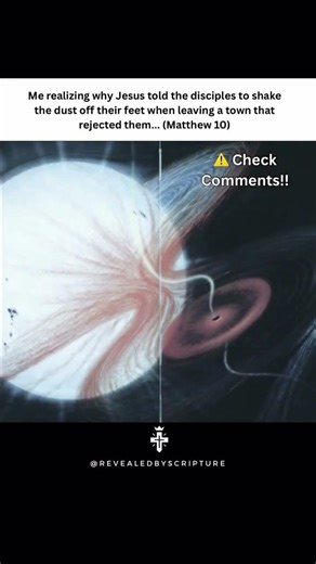 Wait… Why Did Jesus Command Them to Shake the Dust Off Their Feet? 😳🔥 (Check Comments!) #jesus