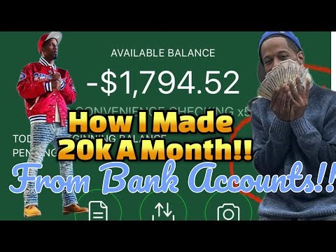 20K A Month! From Bank Accounts! True Scam story!