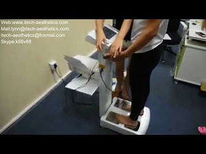 GS6 5B Body Fat Analyzer Machine Operation Video