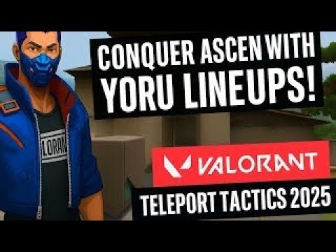 Yoru Lineups on Ascent (2025) – Teleport & Fakeout Tactics That Work!