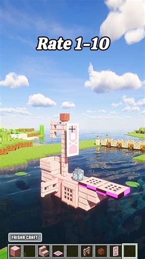 Tiny Boat Tutorial! ⛵ #shorts #minecraft