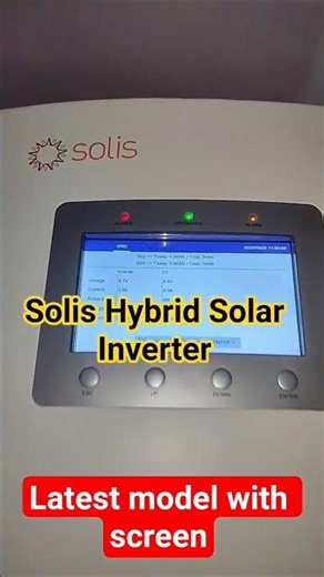 Solis Latest Hybrid Solar Inverter Quick Overview