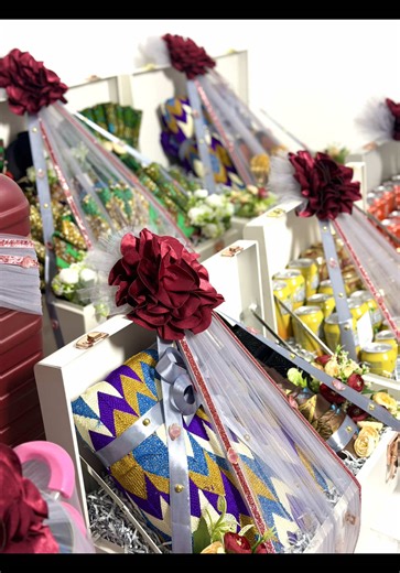 The Meaning Behind Traditional Wedding Dowry Wrapping