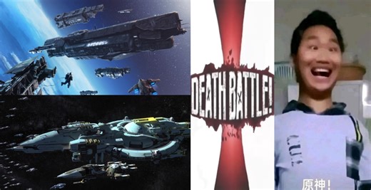 [生死对决]三体人类舰队 光环UNSC人类舰队VS原神全体