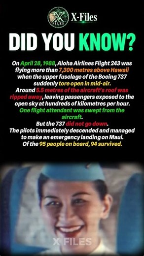 IT LOST ITS ROOF — AND KEPT FLYING - THE X FILE #34
