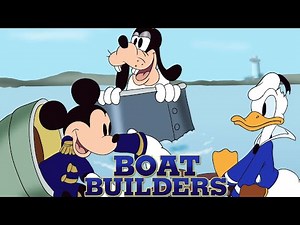 Boat Builders 1938 Disney Mickey Mouse and Friends Cartoon Short Film | Animation Review