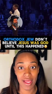 A Jewish Orthodox scholar did not believe Jesus was the Messiah. That changed in a moment when he encountered Christ in a way he could not deny. What arguments and debates could never do, one encounter did. His life was changed by the reality of Jesus, not by persuasion, but by power🔥 This is a reminder for you. Some breakthroughs do not come through discussion or defending your point. They come through an encounter with the living God. When God reveals Himself, everything changes. | Alexus Mar