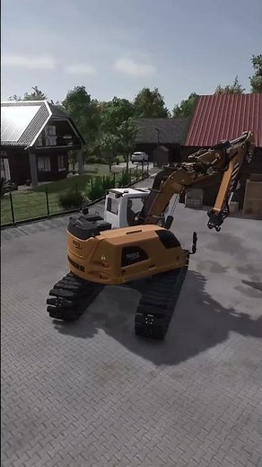 LIEBHERR im LS25 #farmingsimulator22 #kanalbau #excavator #wooow #germantruckdriver #beamngdrive