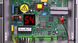 FAAC E045 - Setup scheda elettronica