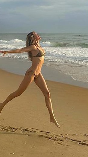4.5K views | Gisele Bündchen frolics on Brazil beach in tiny string bikini | New York Post Entertainment | Facebook