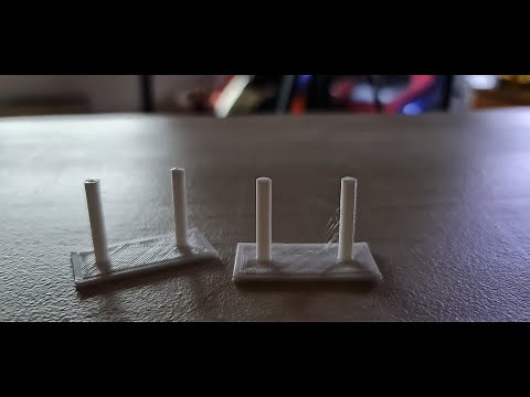 Stringing im 3D Druck beheben (deutsch) (Fäden)