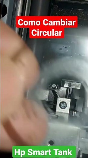 Cómo cambiar ENCODER Circular HP Smart Tank