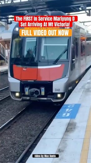 The FIRST New Intercity Fleet Trains In Service on the Blue Mountains at Mount Victoria! #shorts