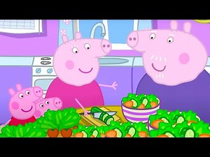 Peppa Pig in Hindi - Lunch Time - Dopahar ka Khaana - हिंदी Kahaniya - Hindi Cartoons for Kids