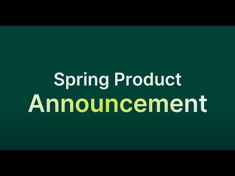 Dandy Product Announcement | Spring 2025