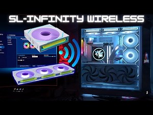 Lian Li Wireless SL-Infinity Fans : How To Install, Control RGB, and Fan Curves with L-Connect 3
