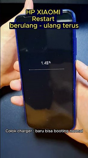 Xiaomi cellphone restarts repeatedly and cannot boot #shorts