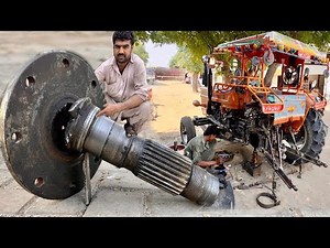 “Tractor Axle Completely Broken! Full Repair & Rebuild Step-By-Step”