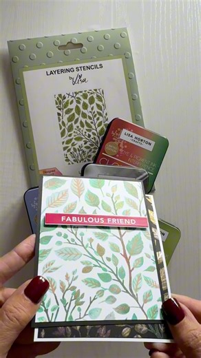 Lisa Horton Crafts Interference ink pads and metallic ink pads are just gorgeous! #lisahortoncrafts Lisa Horton Crafts | Lisa Horton Crafts