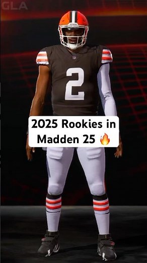 2025 NFL Draft Rookies - Madden 25 Updated Roster