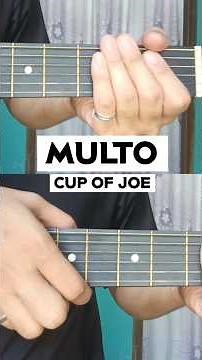 Multo - Cup of Joe | Guitar Tutorial For Beginners (Easy Chords) #multo #cupofjoe #guitartutorial