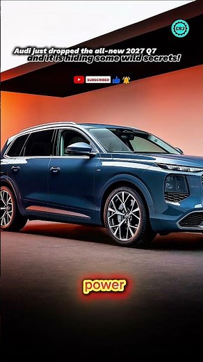 2027 Audi Q7 Revealed: Is It Better Than BMW X5? #AudiQ7 #2027AudiQ7 #shorts