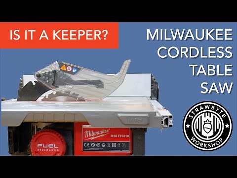 Review: Milwaukee M18 FUEL FTS210 OneKey Cordless Table Saw