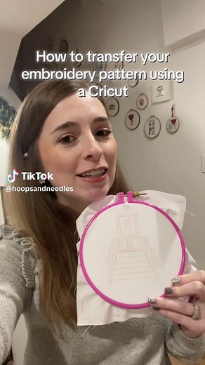 Transferring Embroidery Patterns Using Cricut Techniques