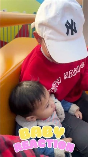 Baby Copper Playing Toy Story Ride for the First Time 🤠🚀
