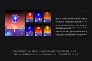 Hanami Experience - Interactive Installation - Samanta Galentaite