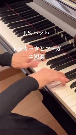 J.S.Bach/ Toccata and Fuga D minor BWV565 バッハ/トッカータとフーガ ニ短調#ピアノ #バッハ