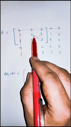 Short Trick to Find Adjoint Of a Matrix 3×3 #uppalmathematics