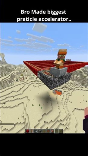 Minecraft Particle Accelerator Moment