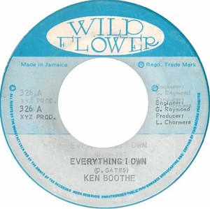 Ken Boothe / Charmers Big Band - Everything I Own / My Own Version