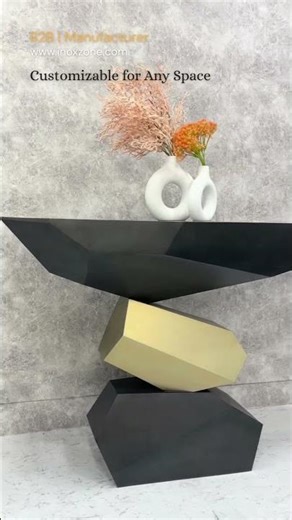 Designer Metal Console Table❤️‍🔥 for Living Spaces | Luxury Special Finish✨ #customtable