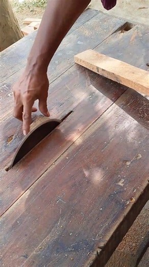 4.5K views · 12 reactions | Wood cutting circular tips #woodworking | Wooden housework | Facebook