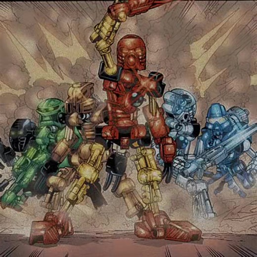 The Bionicle comcis are peak #bionicle #lego #edit #comics