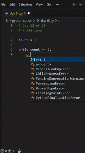 Python for Beginners: Day 12/30 #python
