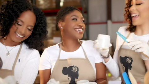 Camille Rose Curlaide Moisture Butter – Curly Hair Cream with Green Tea & Jojoba, Detangler, 8 Fl Oz