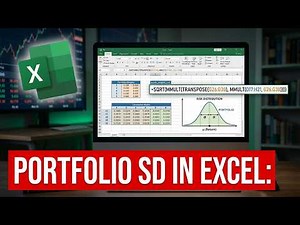 Explaining Portfolio Standard Deviation in Excel