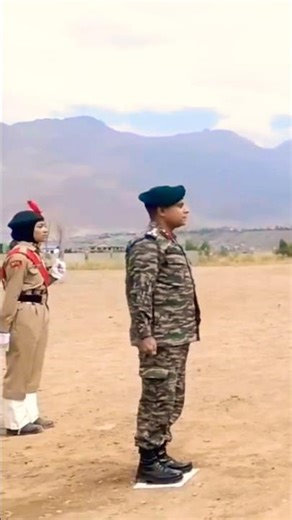 brigadier sir ko general salute sharp shooter song #ncccamp #indianmilitary #nccshorts #nccarmy