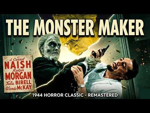 Mad Scientist Uses Rare Disease to Destroy His Enemies | The Monster Maker 1944