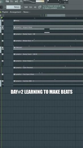 Day 2: It Actually Sounds… Good? (FL Studio Progress) #musicproducer #flstudio #producer