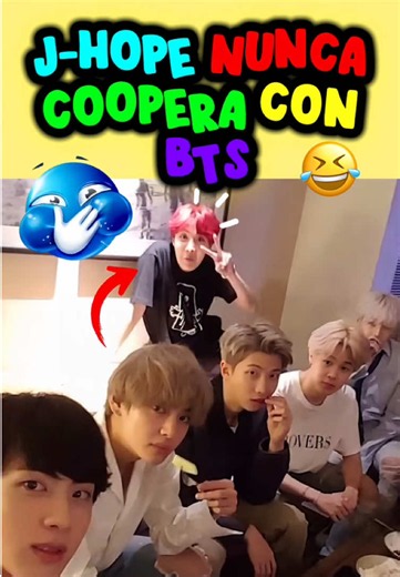 J-HOPE NUNCA COOPERA 🤣 // #viral #fyp #parati #foryou #kpop @TikTok | j hope