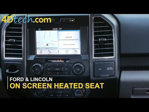 Enable Heated Seats On-Screen - Ford and Lincoln Vehicles