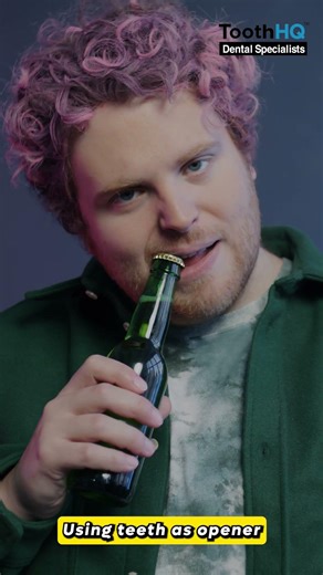 Bad habits for your teeth?